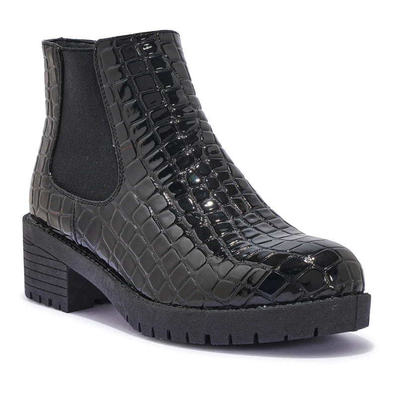 Crocodile effect hot sale boots