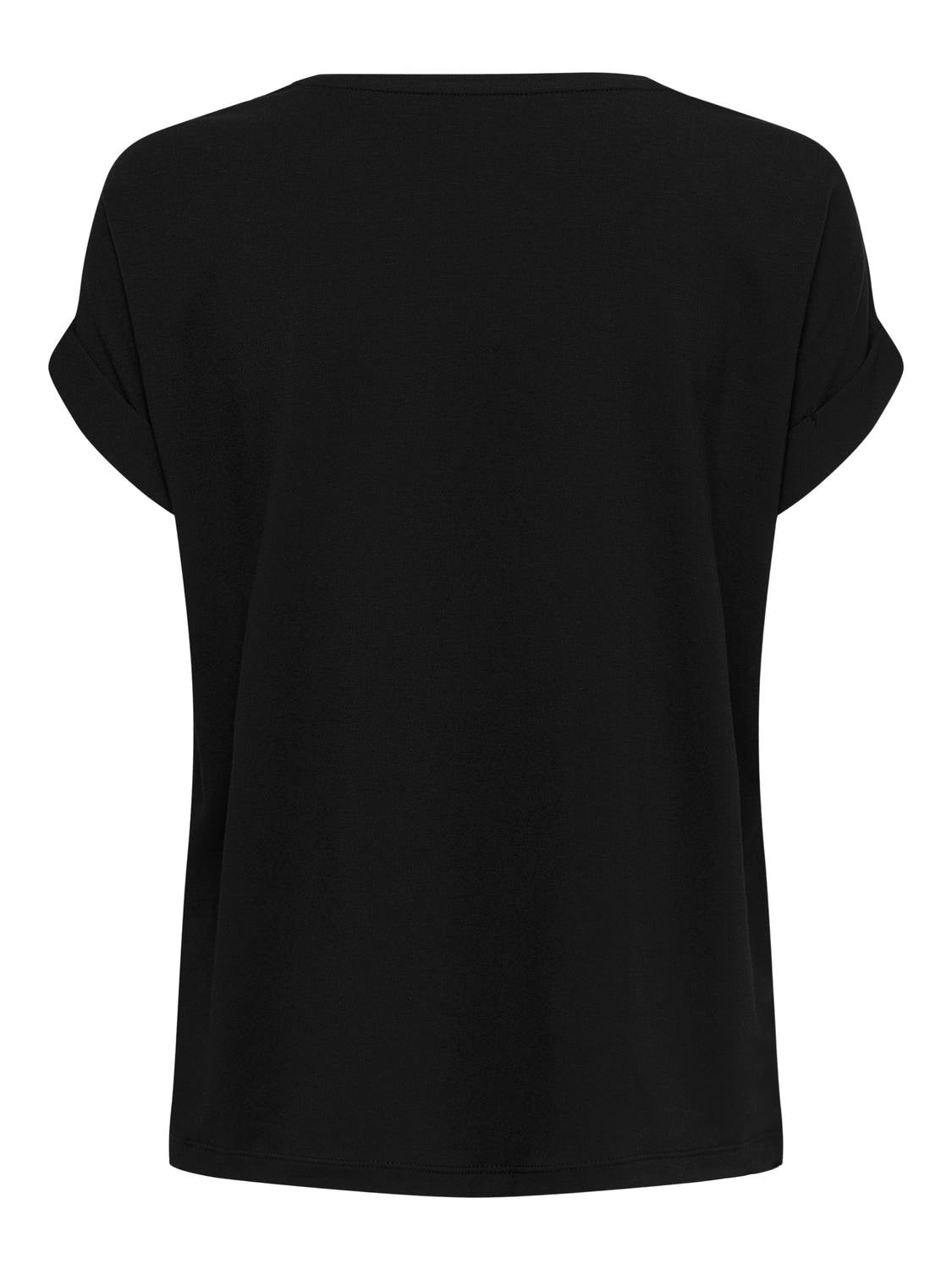 Black relaxed fit T-shirt