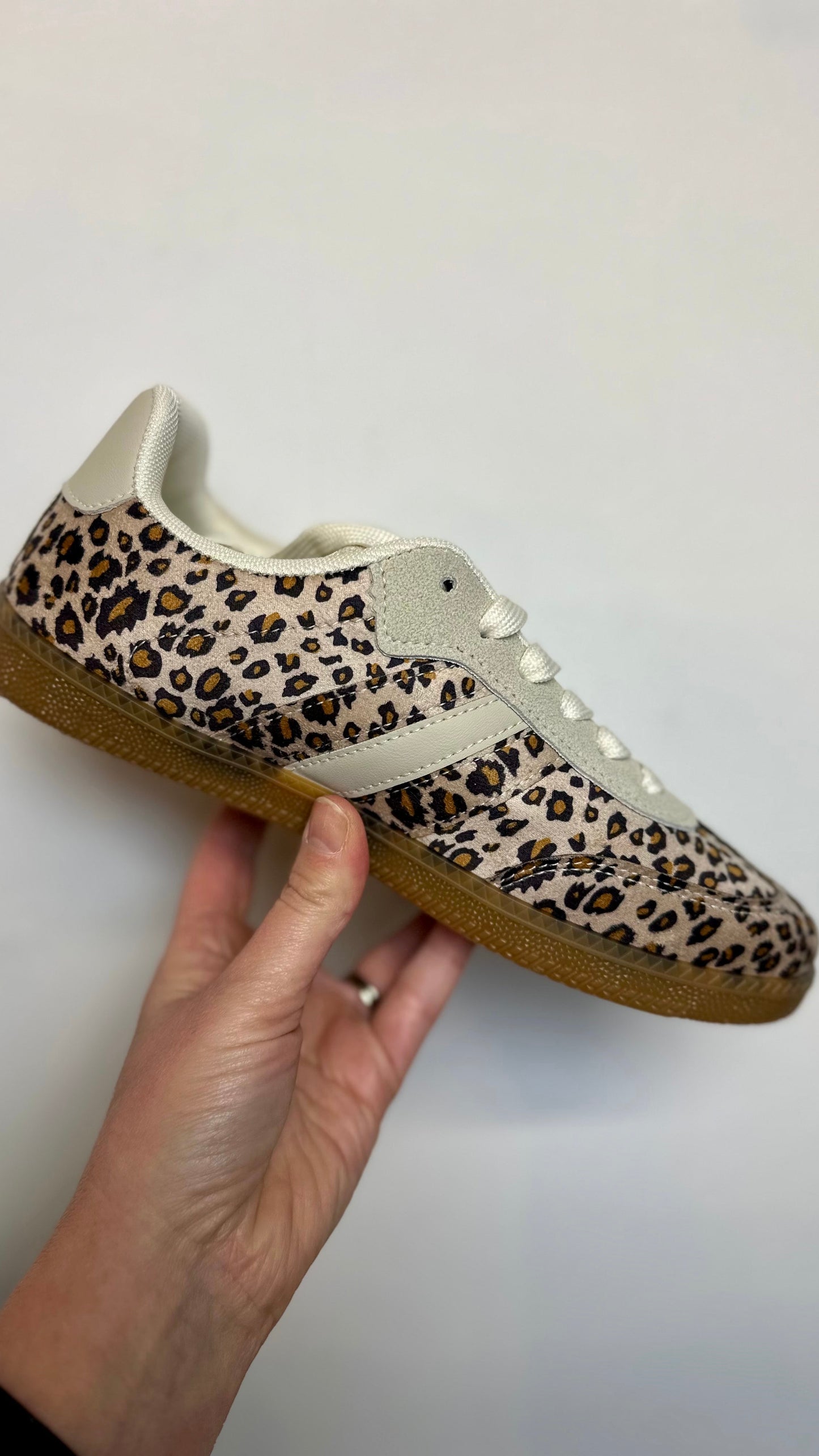 Leopard Print Trainers