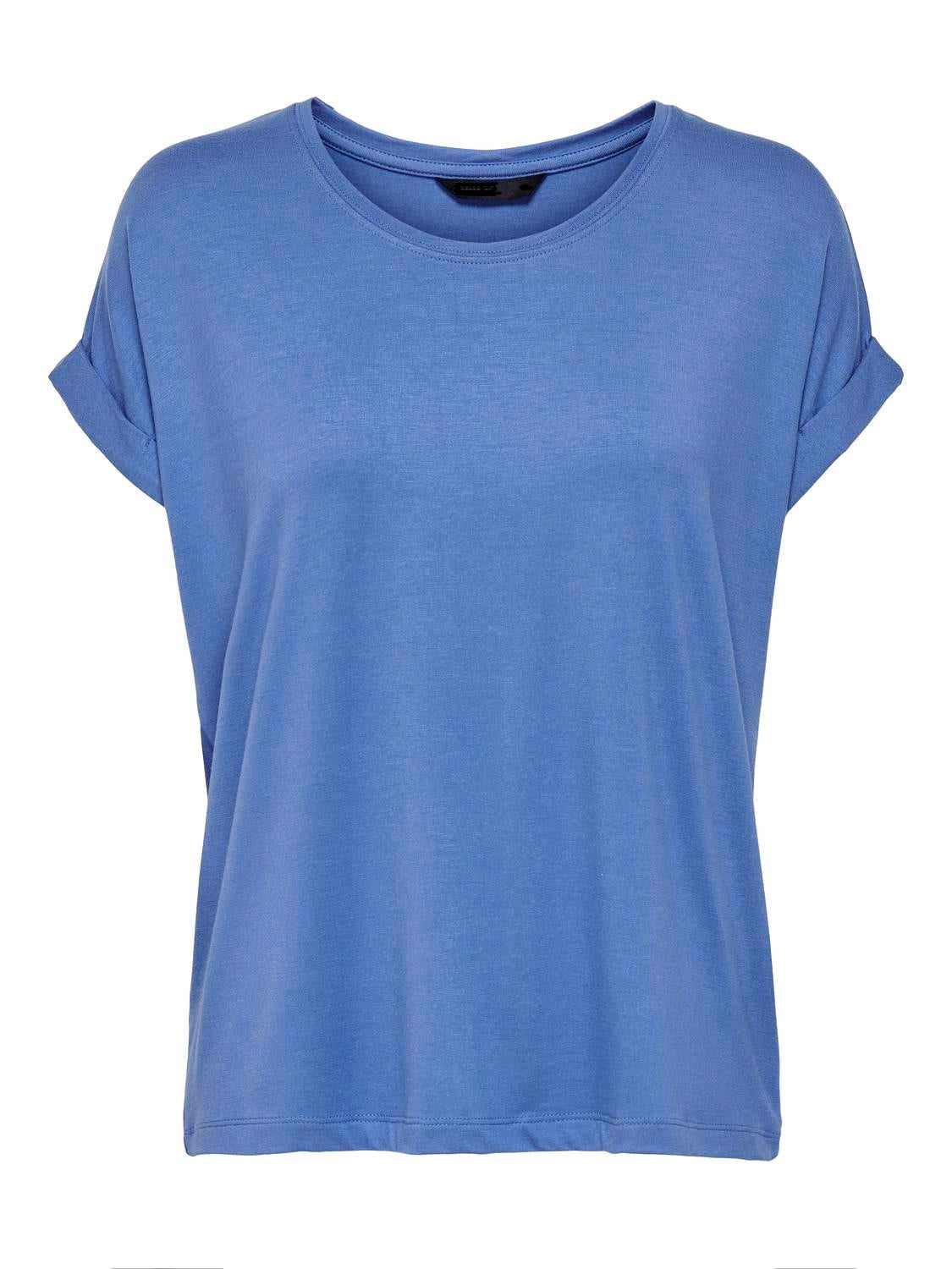 Blue relaxed fit T-shirt