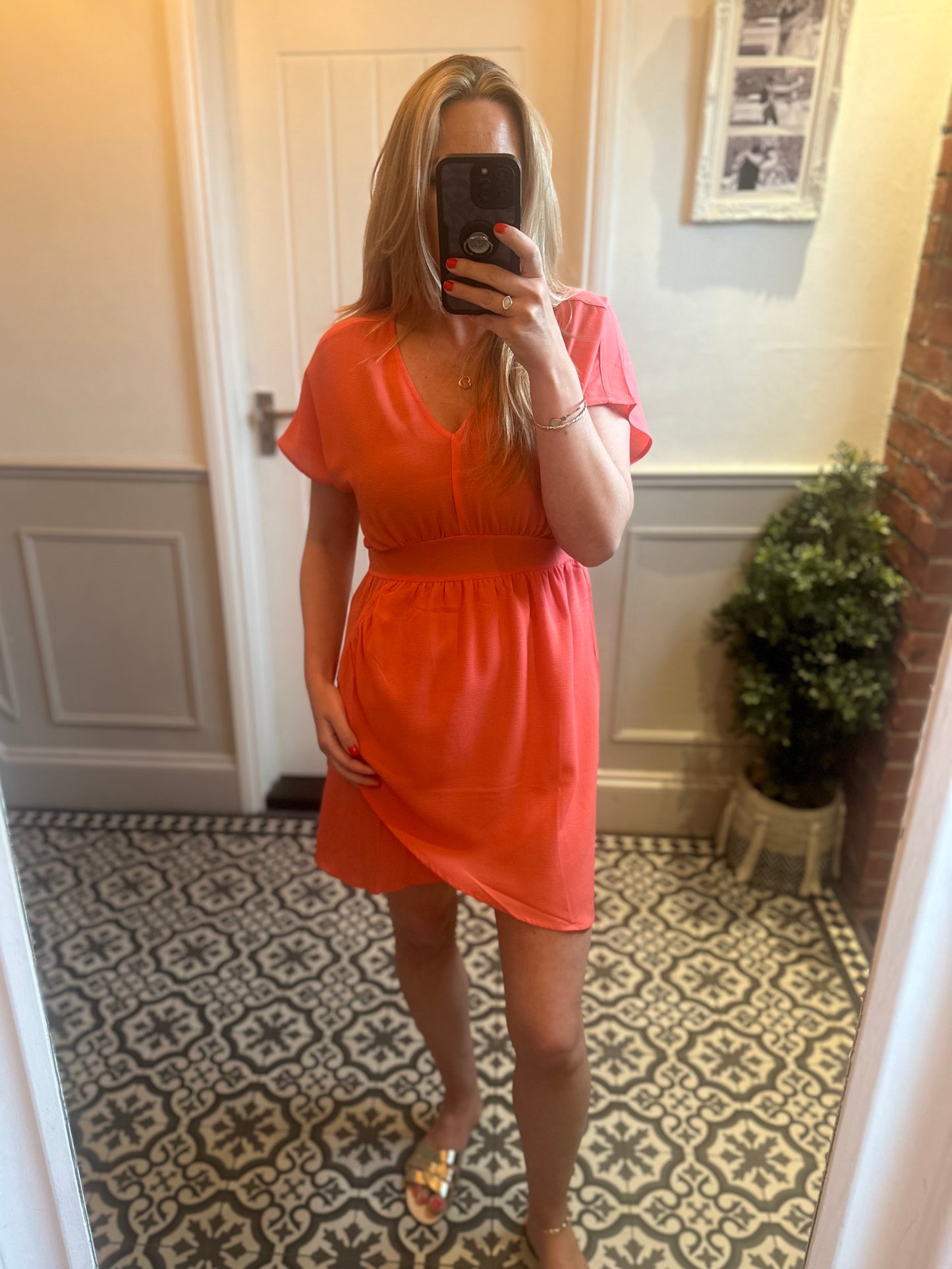 Coral Dress