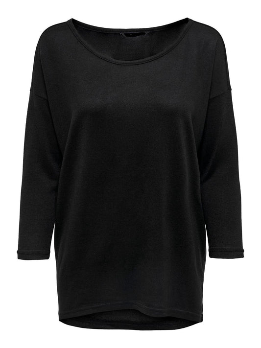 Black loose fit top