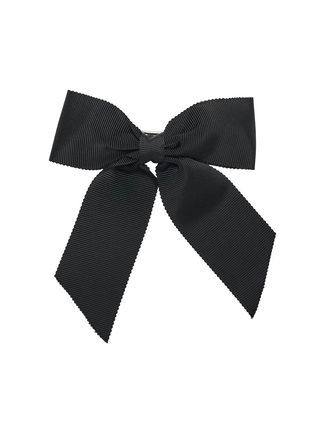 Black Bow Hair Clip