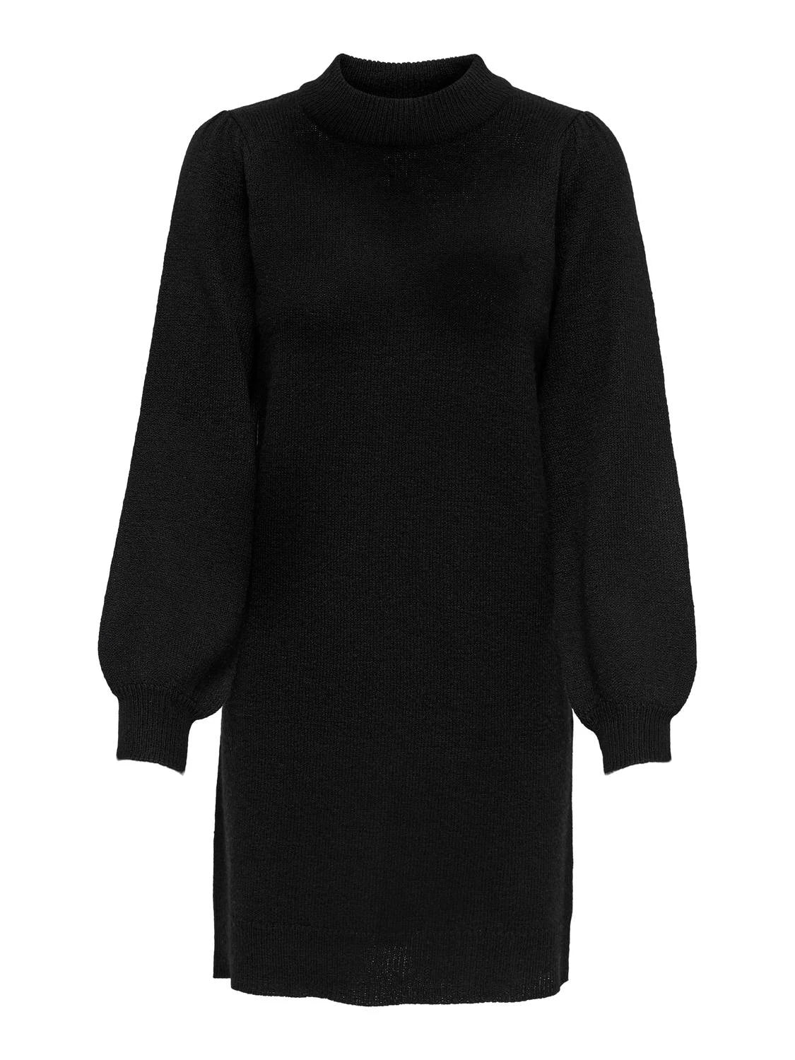 Black jumper dress