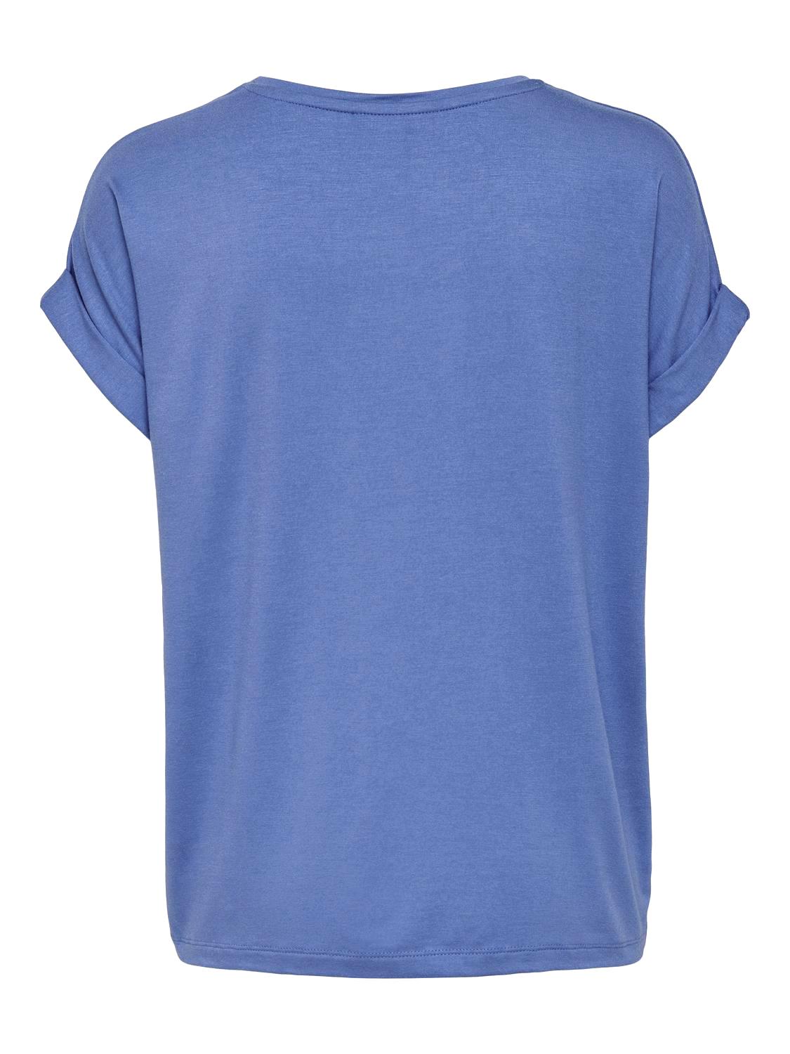 Blue relaxed fit T-shirt