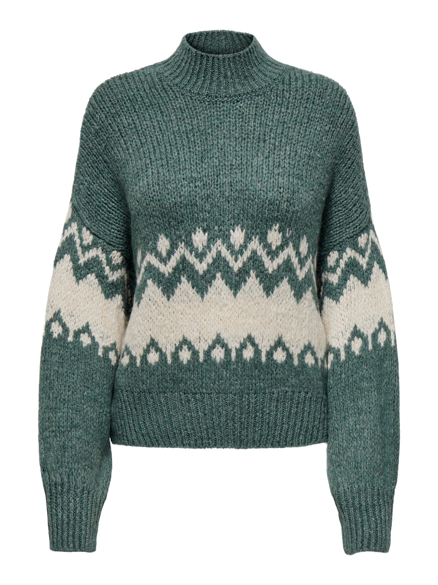 Green Fair Isle Jumper