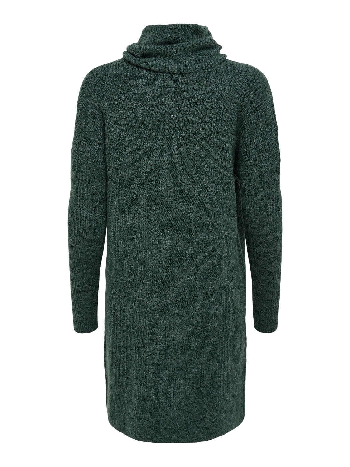 Green Roll Neck Jumper Dress