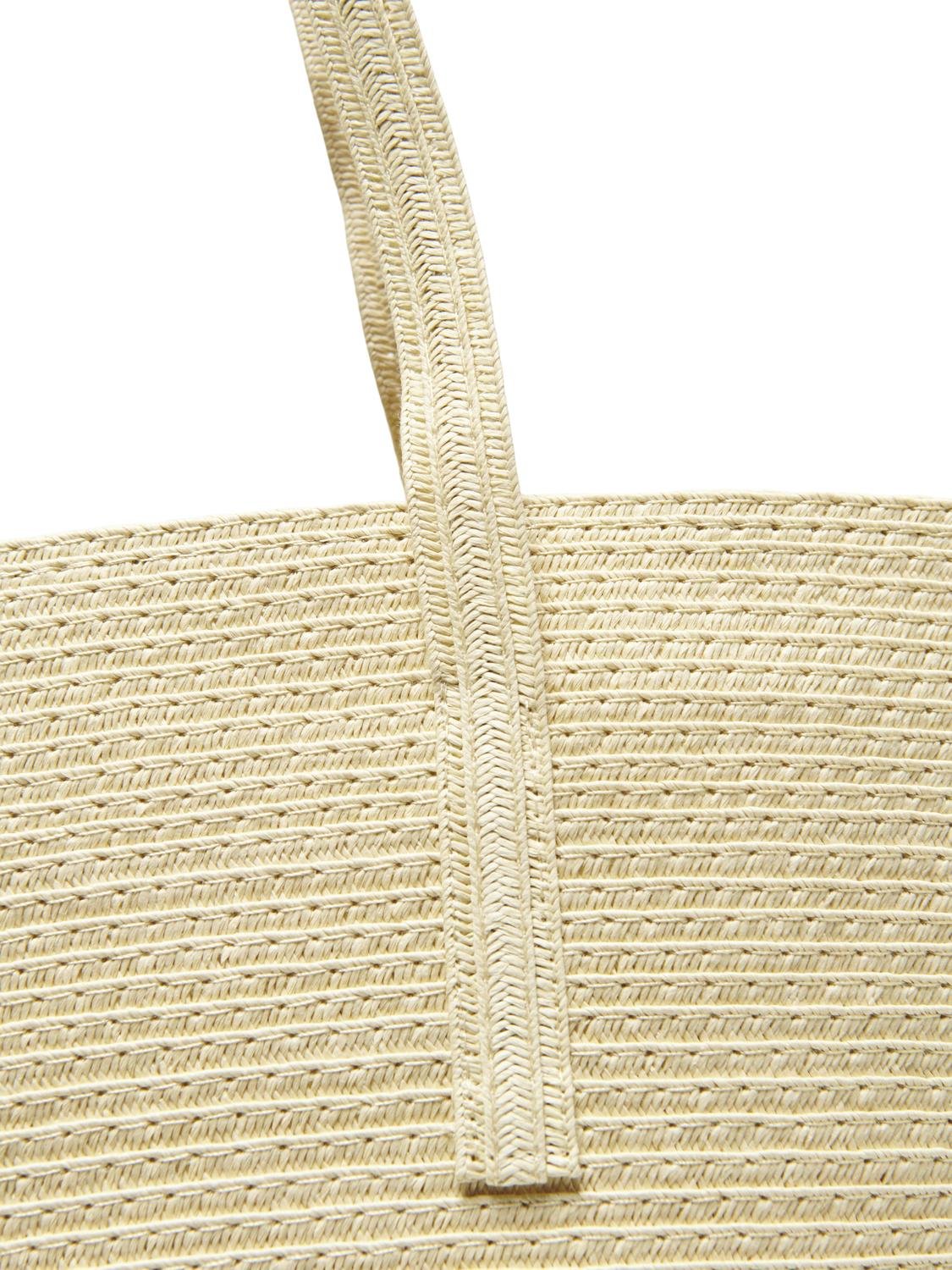 Straw shopper bag